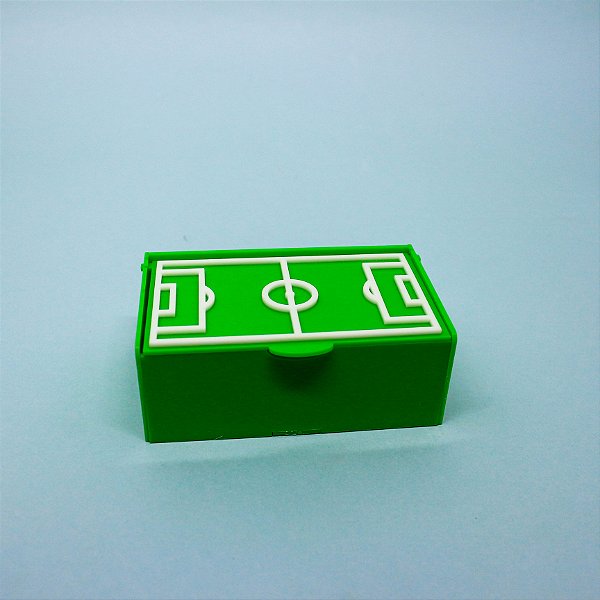 Caixa Kitkat Horizontal Campo - Futebol - 12cm - 1 unidade