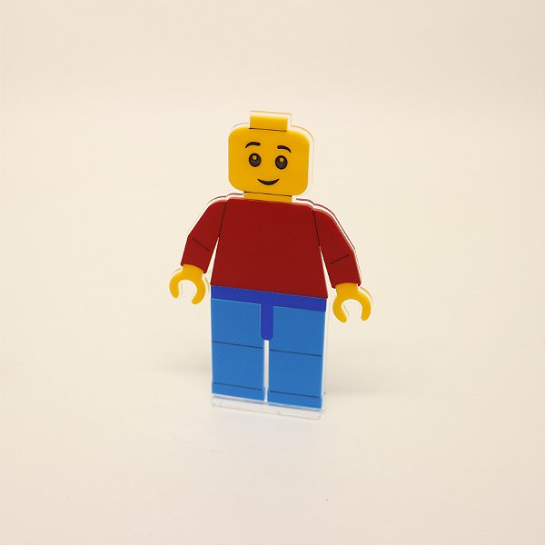 Cenário Boneco - Lego - 13cm - 1 unidade