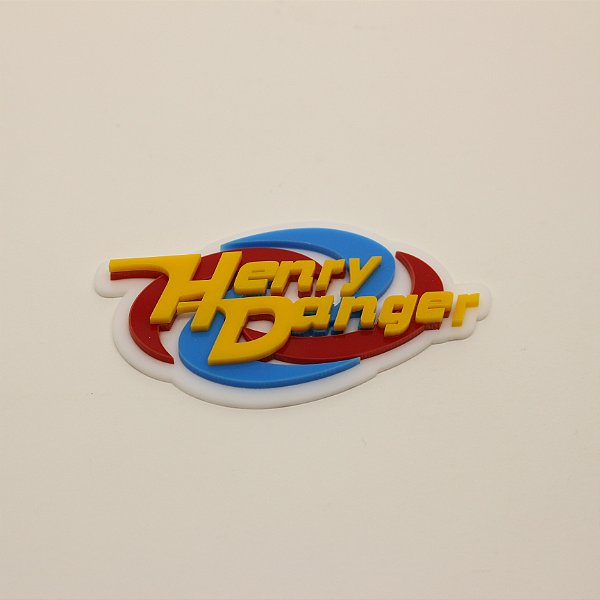 Aplique Logo - Henry Danger - 8cm - 1 unidade