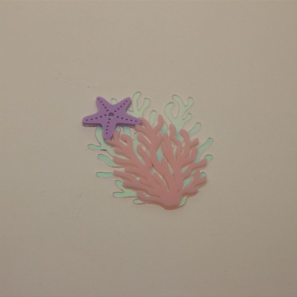 Aplique Algas - Fundo do Mar - 8cm - 1 unidade