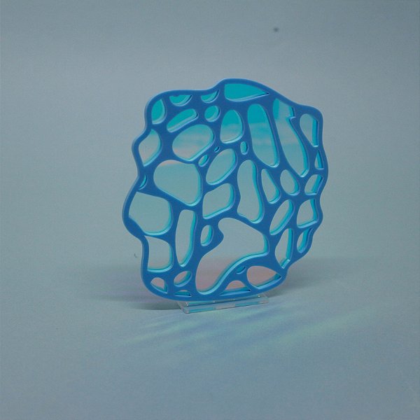 Cenário Orgânico Holográfico - Fundo do Mar - 12cm - 1 unidade