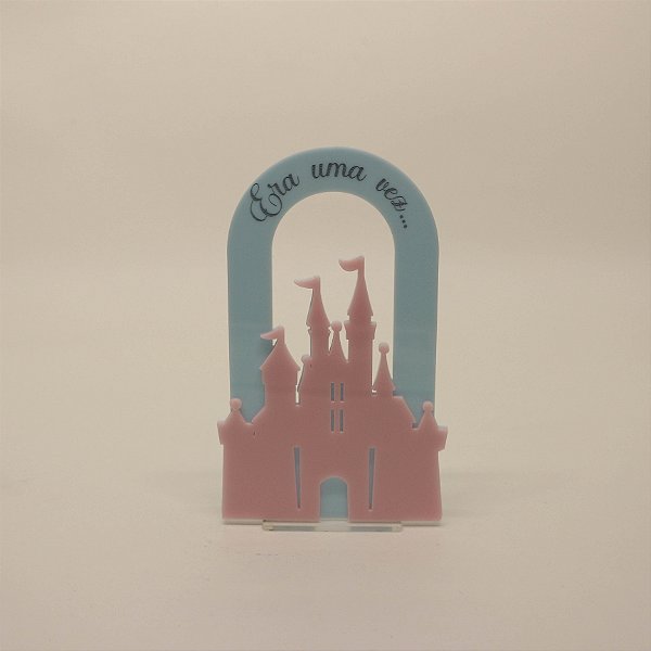 Cenário Era uma vez - Princesas - 13cm - 1 unidade