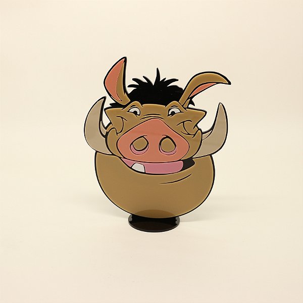 Cenário Pumba - Rei Leão - 15cm - 1 unidade