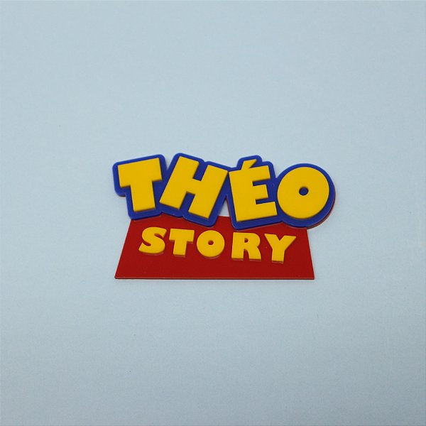 Aplique Story com Nome - Toy Story - 10cm - 1 unidade