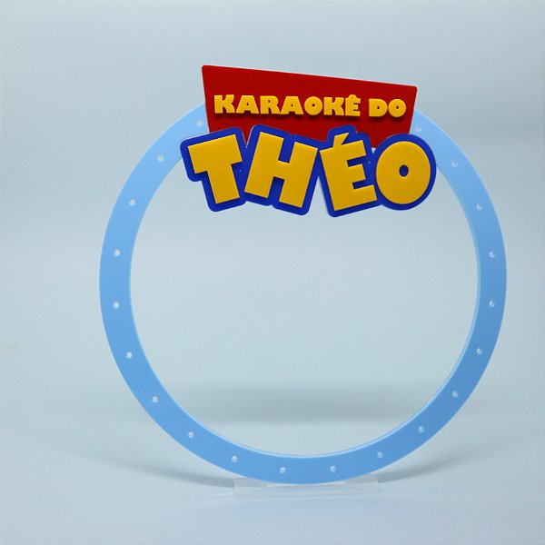 Cenário Karaokê com furo para LED - Toy Story - 22cm - 1 unidade