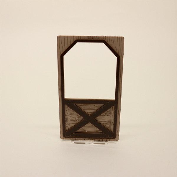 Cenário Porta - Fazendinha - 14cm - 1 unidade