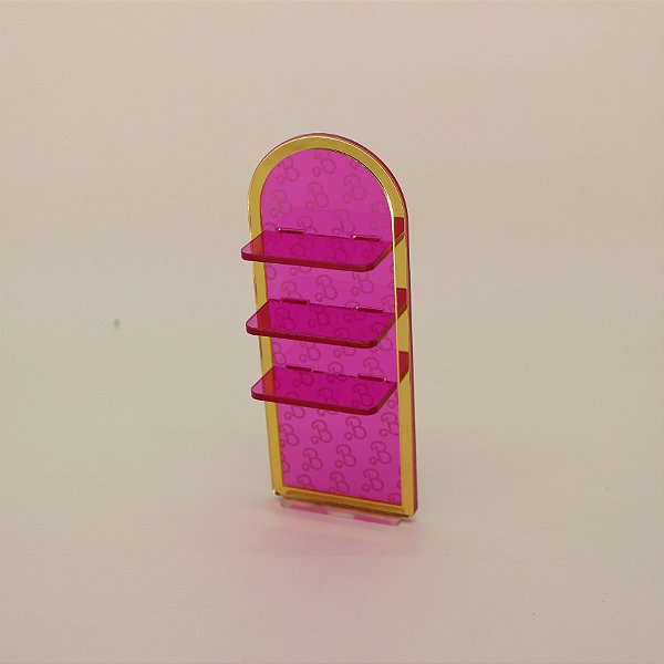 Cenário Estante - Barbie - 15cm - 1 unidade