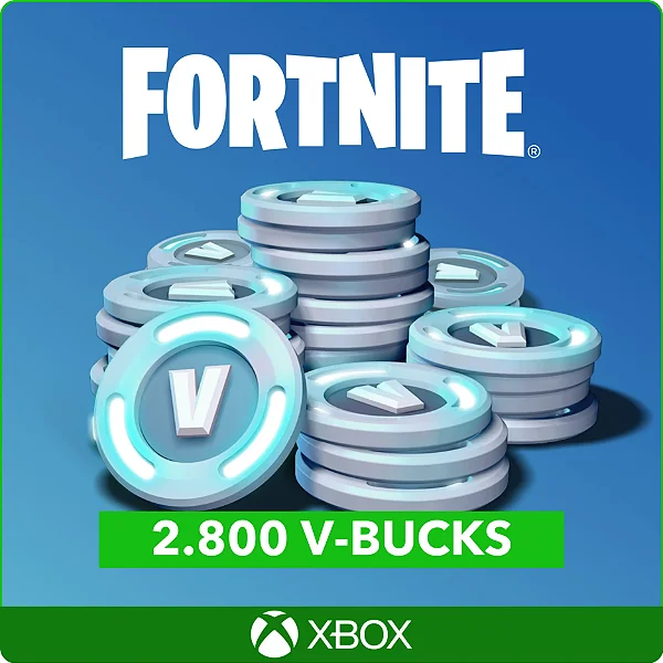 Fortnite 2.800 V-Bucks Xbox - Código Digital