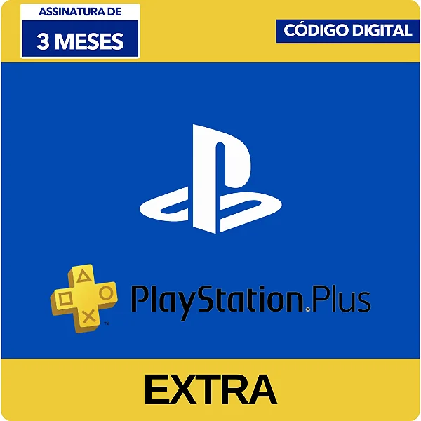 Playstation Plus Extra 3 Meses - Código Digital