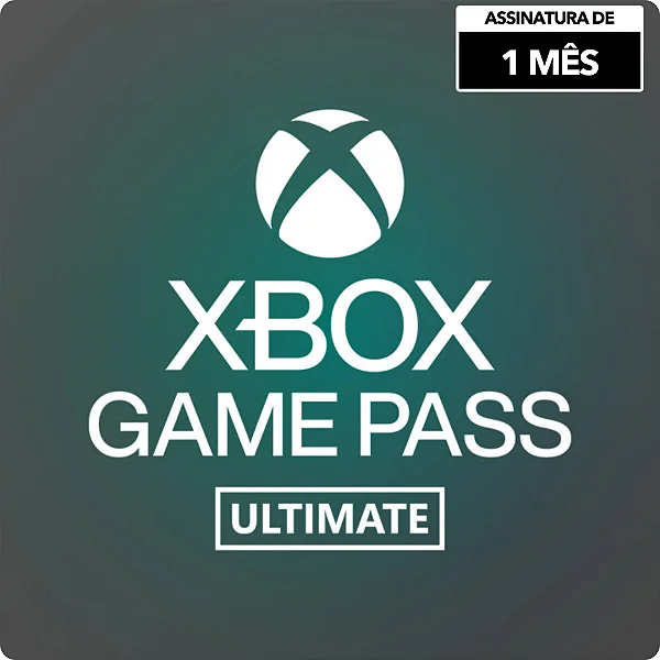 Xbox Game Pass Ultimate 1 Mês - Código Digital