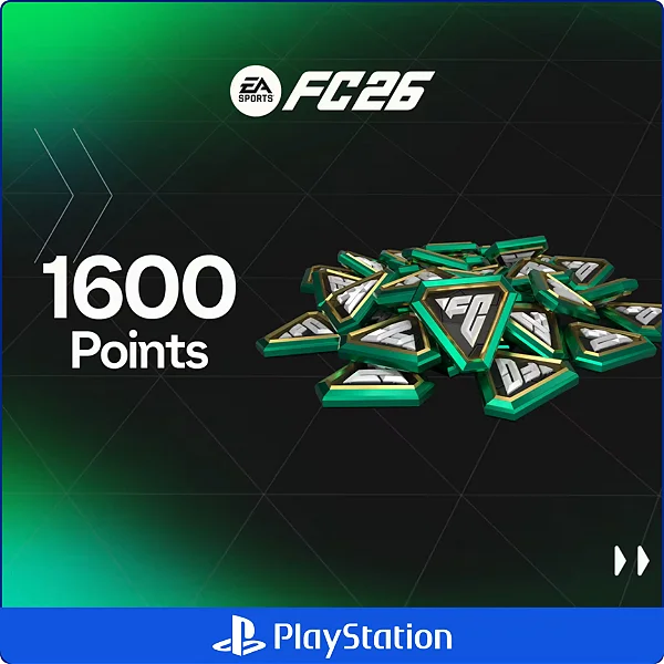 Ea Sports FC - 1.600 FC Points PS4 e PS5 - Código Digital