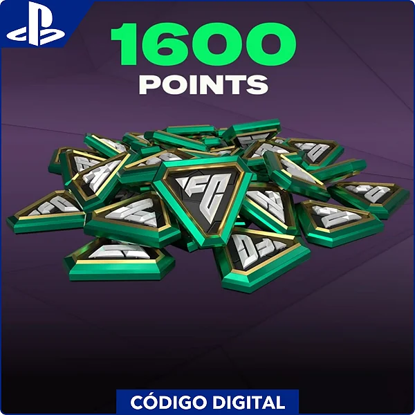 Ea Sports FC - 1.600 FC Points PS4 e PS5 - Código Digital
