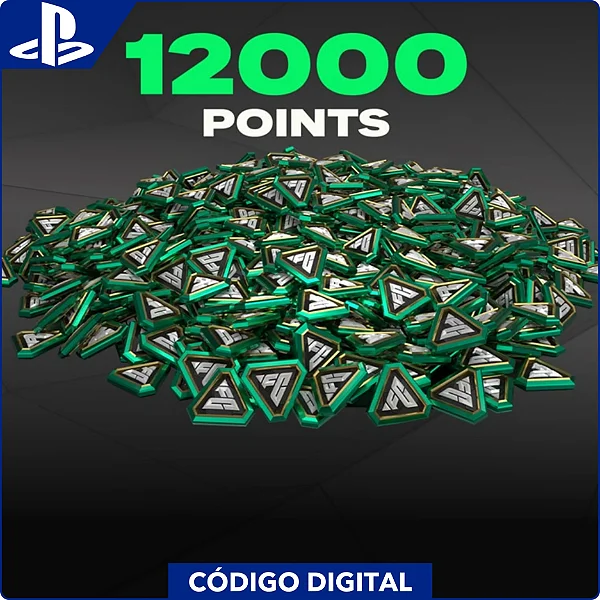 Ea Sports FC - 12.000 FC Points PS4 e PS5 - Código Digital