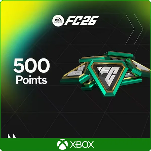 Ea Sports FC 26 - 500 FC Points Xbox One e Series - Código Digital