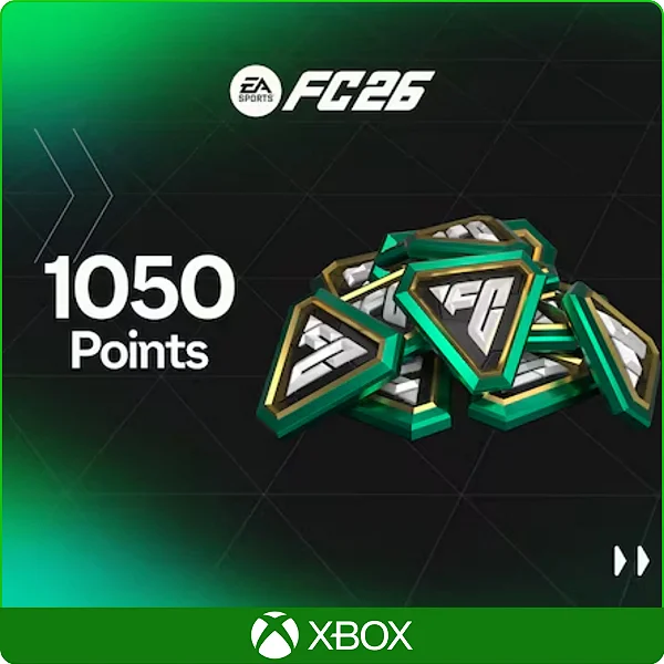 Ea Sports FC 26 - 1.050 FC Points Xbox One e Series - Código Digital