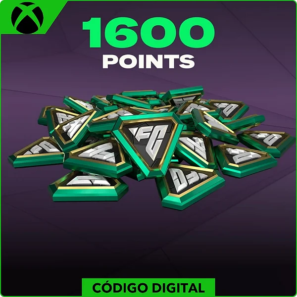 Ea Sports FC - 1.600 FC Points Xbox One e Series - Código Digital
