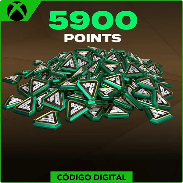 Ea Sports FC - 5.900 FC Points Xbox One e Series - Código Digital