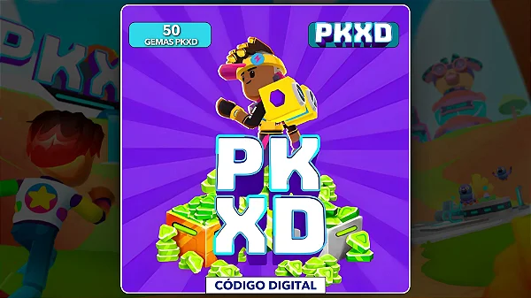 PKXD - 50 Gemas - Código Digital