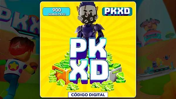 PKXD - 900 Gemas - Código Digital