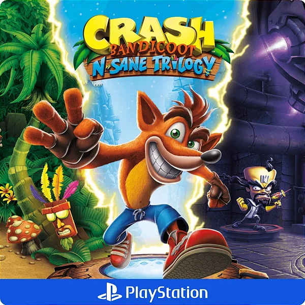 Crash Bandicoot N.Sane Trilogy para PS4 - Código Digital