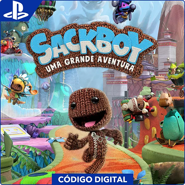 Sackboy Uma Grande Aventura PS4 e PS5 - Código Digital