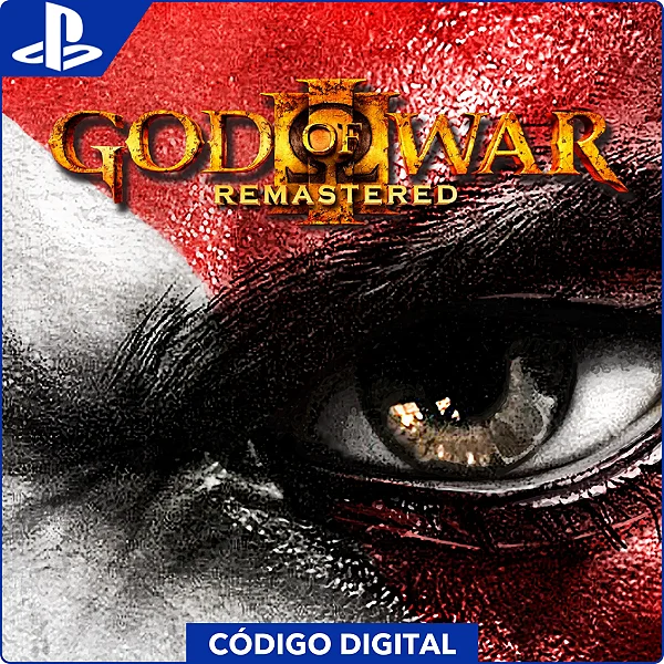 God Of War 3 Remastered PS4 - Código Digital