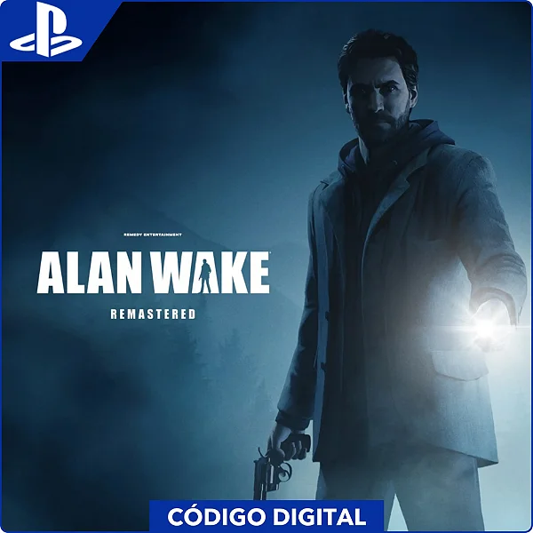 Alan Wake Remastered PS4 e PS5 - Código Digital