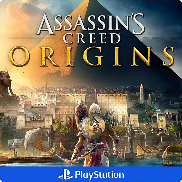 Assassins Creed Origins PS4 - Código Digital