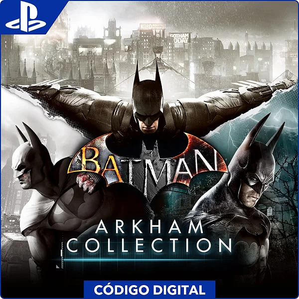 Batman Arkham Collection PS4 - Código Digital