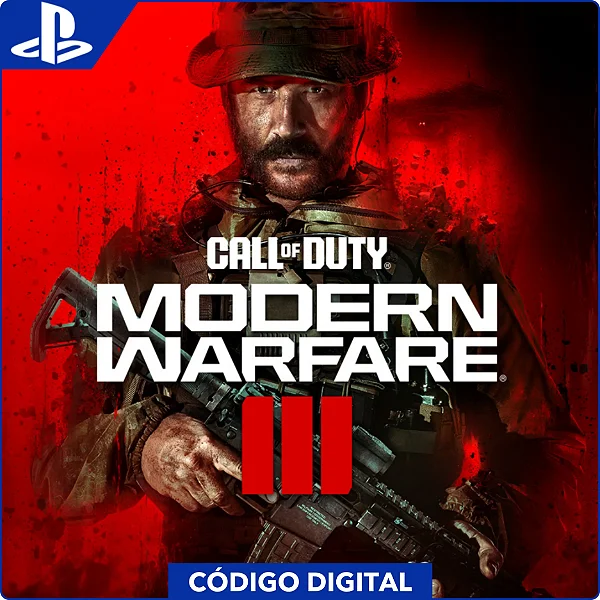 Call of Duty Modern Warfare 3 PS4 e PS5 - Código Digital