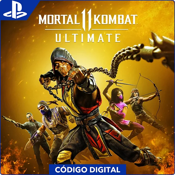 Mortal Kombat 11 Ultimate PS4 e PS5 - Código Digital