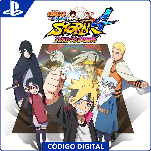 Naruto Shippuden Ultimate Ninja Storm 4 Road To Boruto PS4 - Código Digital