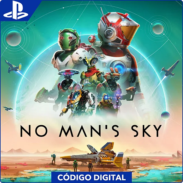 No Man's Sky PS4 e PS5 - Código Digital