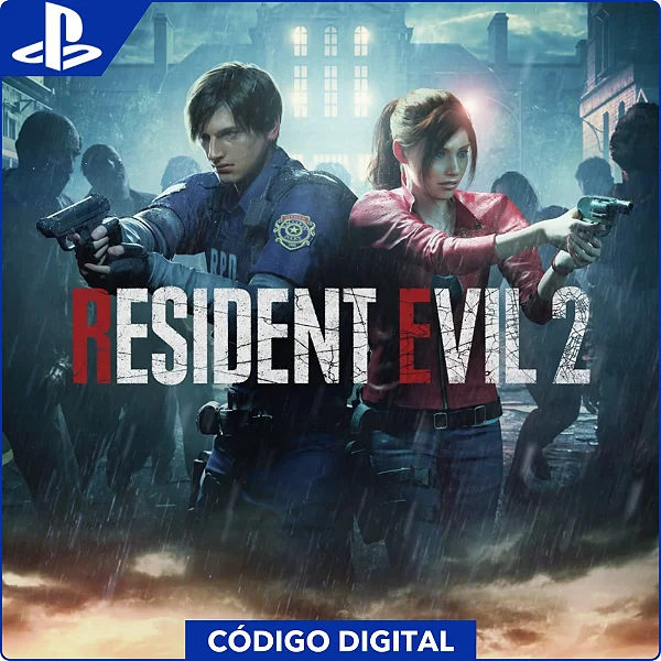 Resident Evil 2 PS4 e PS5 - Código Digital