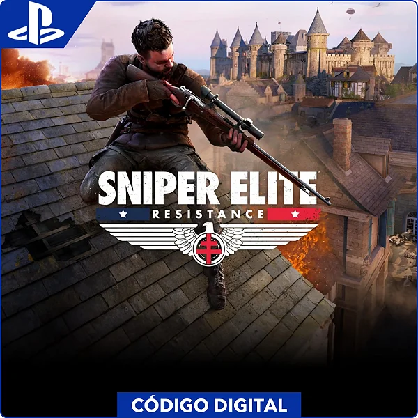 Sniper Elite Resistance PS4 e PS5 - Código Digital