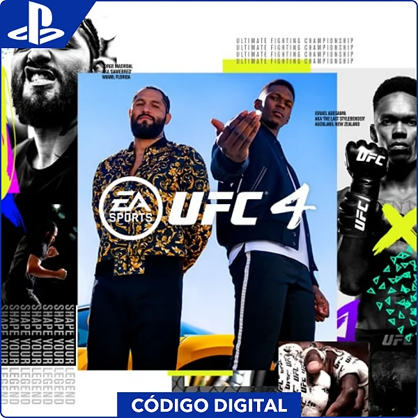 UFC 4 PS4 - Código Digital