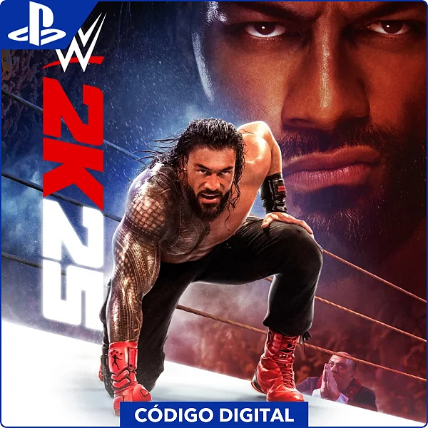 WWE 2K25 Edição Standard PS4 e PS5 - Código Digital