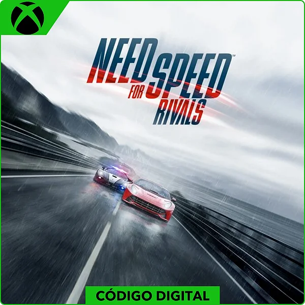 Need For Speed Rivals - Xbox One e Xbox Series - Código Digital