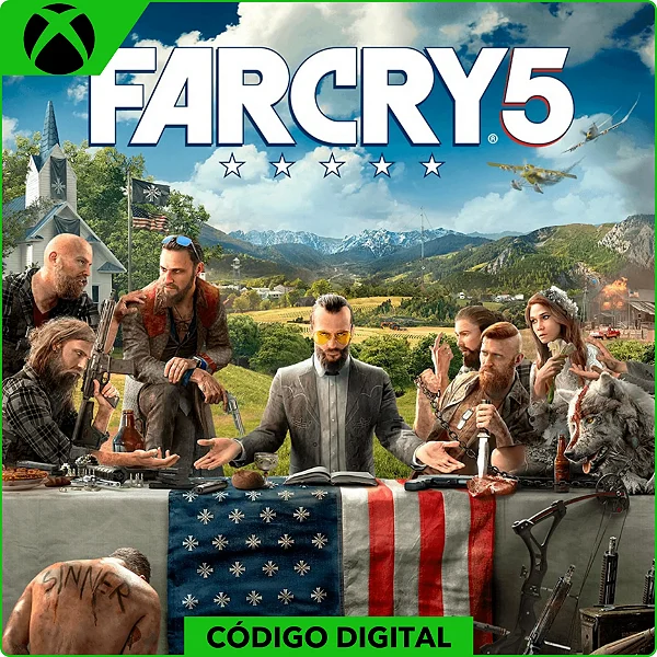 Far Cry 5 - Xbox One e Xbox Series - Código Digital