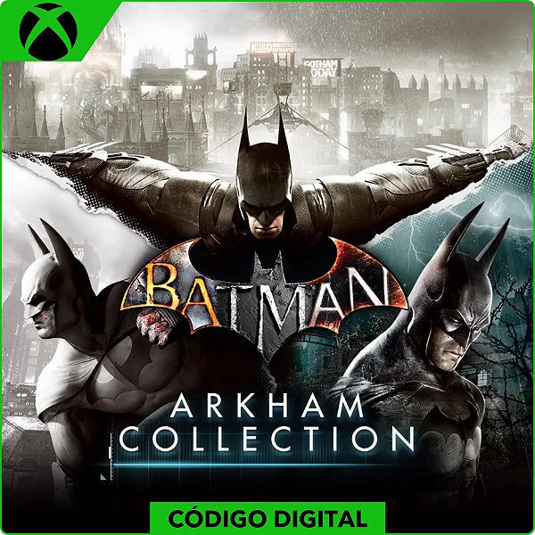 Batman Arkham Collection - Xbox One e Xbox Series - Código Digital