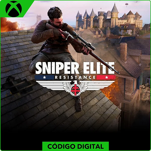 Sniper Elite Resistance - Xbox One e Xbox Series - Código Digital
