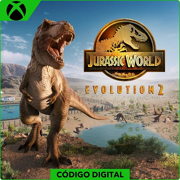 Jurassic World Evolution 2 - Xbox One e Xbox Series - Código Digital