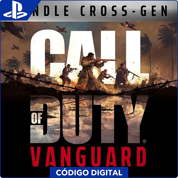 Call of Duty Vanguard PS4 e PS5 - Código Digital