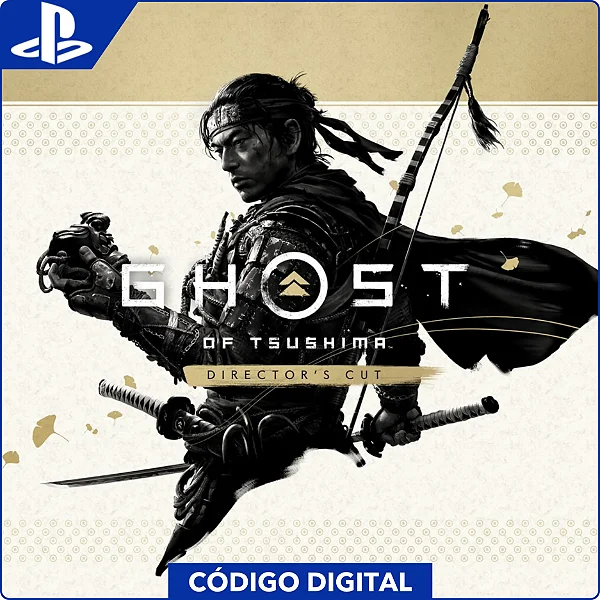 Ghost of Tsushima Versão do Diretor PS4 e PS5 - Código Digital