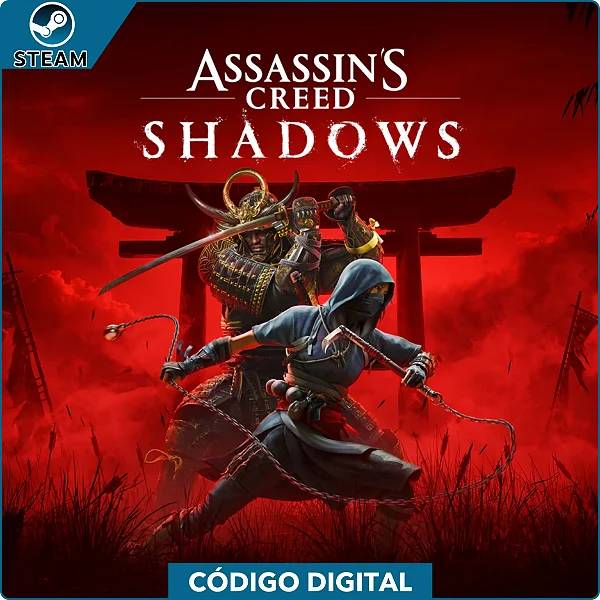 Assassins Creed Shadows - PC Código Digital