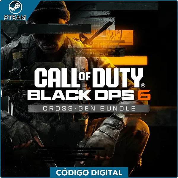 Call Of Duty Black Ops 6 Pacote Multigeração - PC Código Digital