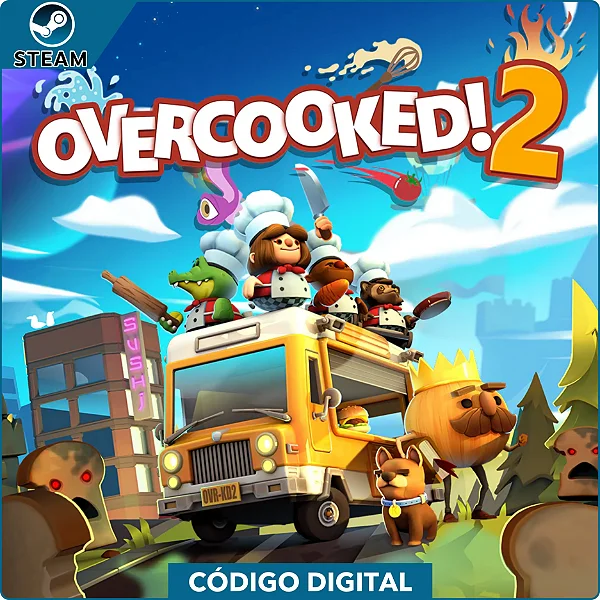 Overcooked 2 - PC Código Digital