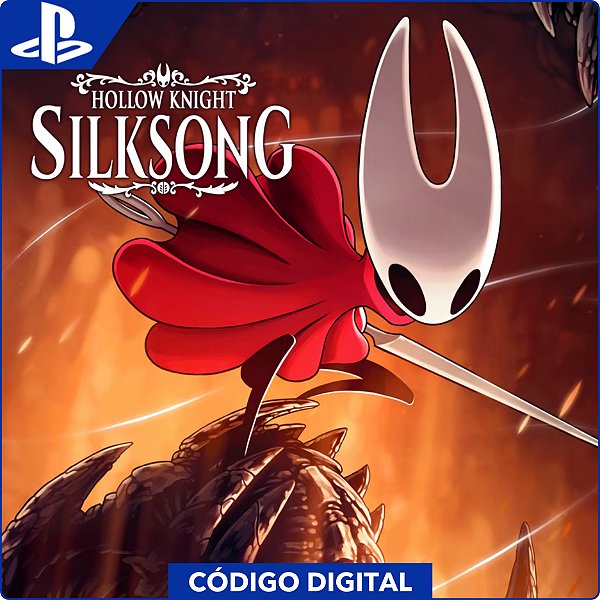 Hollow Knight Silksong PS4 e PS5 - Código Digital