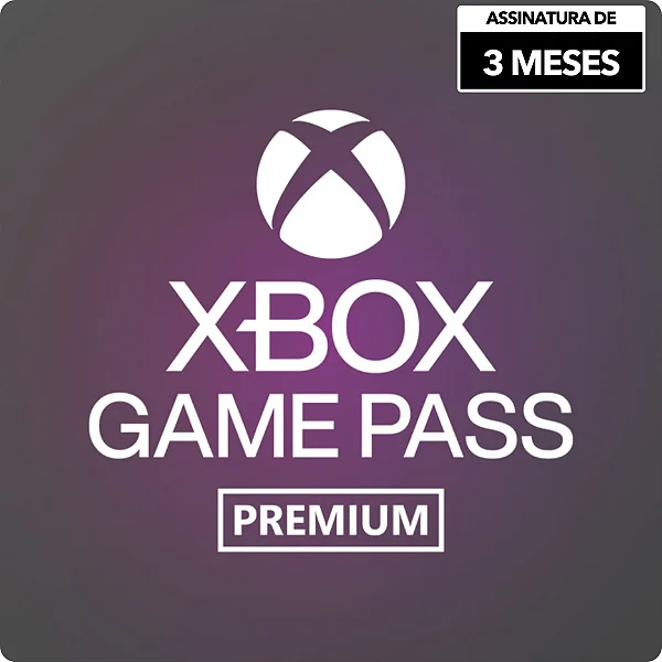 Xbox Game Pass Premium 3 Meses - Código Digital