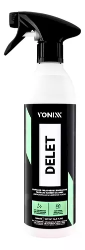 Delet Limpador Automotivo De Borrachas E Pneus 500ml Vonixx